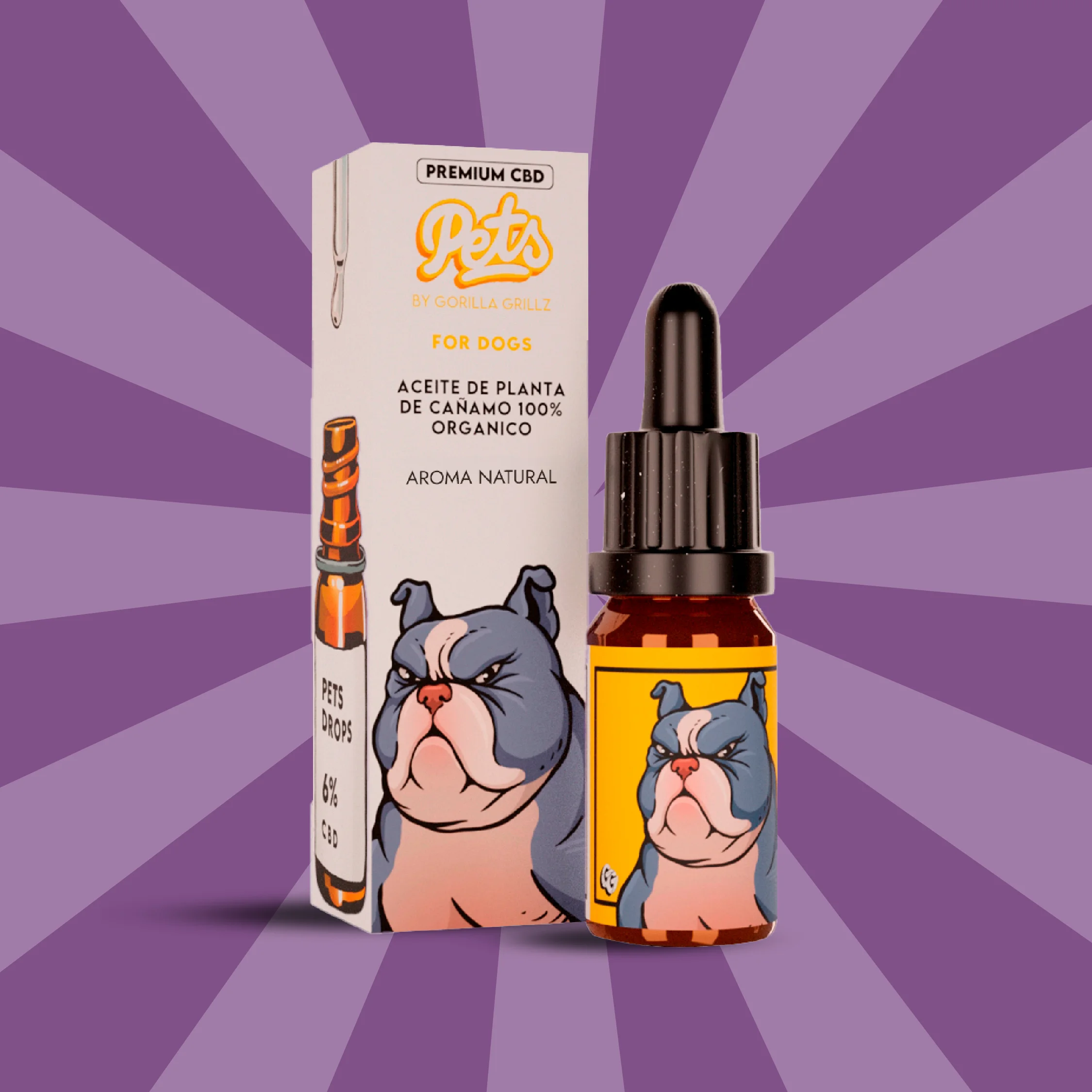 Aceite CBD Perros 6% 10ml